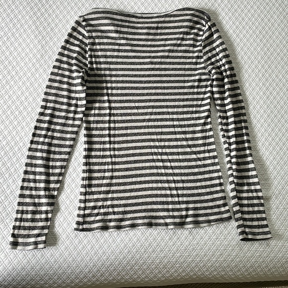 📦 🚚 EVERYTHING MUST GO! Michael Stars for Anthropologie Striped Shirt | M/L - Picture 2 of 4